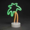 Konstsmide LED-Dekolampe Palme mit 6 h Timer für Batterie