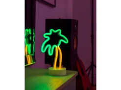 Konstsmide LED-Dekolampe Palme mit 6 h Timer für Batterie