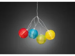 Konstsmide LED-Dekolichterkette 20 bunte Kugellampions außen