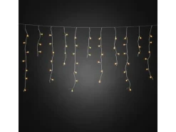 Konstsmide LED-Eisregen Lichtervorhang gefrostet 400 bernsteinfarbene Dioden
