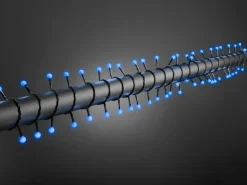 Konstsmide LED-Globelichterkette 80 Dioden blau
