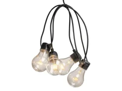 Konstsmide LED-Lichterkette Outdoor Biergarten 20 Glühbirnen Bernsteinfarben