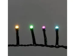 Konstsmide LED-Lichterkette Cluster 400 Dioden für Außen Bunt