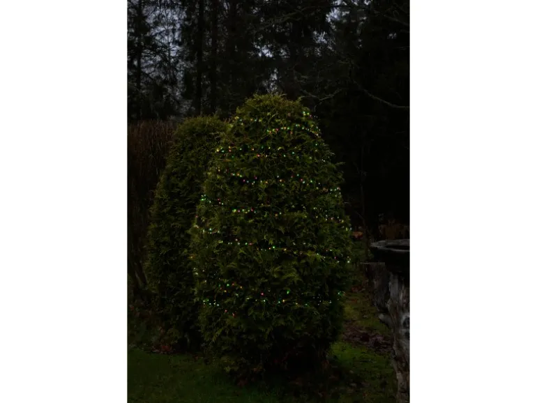 Konstsmide LED-Lichterkette Cluster 600 Dioden für Außen Bunt