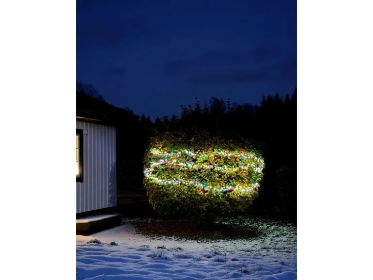 Konstsmide LED-Lichterkette Cluster 600 Dioden für Außen Bunt