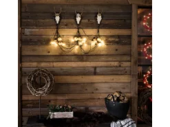 Konstsmide LED-Lichterkette Outdoor Biergarten 10 Leuchtmittel Bernsteinfarben