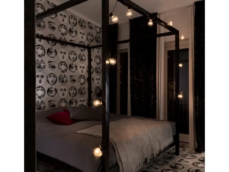 Konstsmide LED-Lichterkette Outdoor Biergarten 10 Leuchtmittel Bernsteinfarben