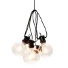 Konstsmide LED-Lichterkette Outdoor Retro Globe 10 LEDs Bernsteinfarben