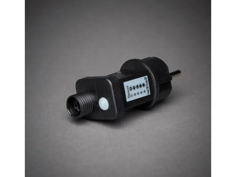 Konstsmide LED-Lichterkette Outdoor 10 Glühbirnen Bernsteinfarben mit Dimmer