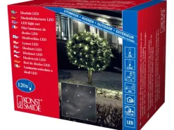 Konstsmide LED-Lichternetz 2,5 m x 1,5 m 120 LED Warmweiß