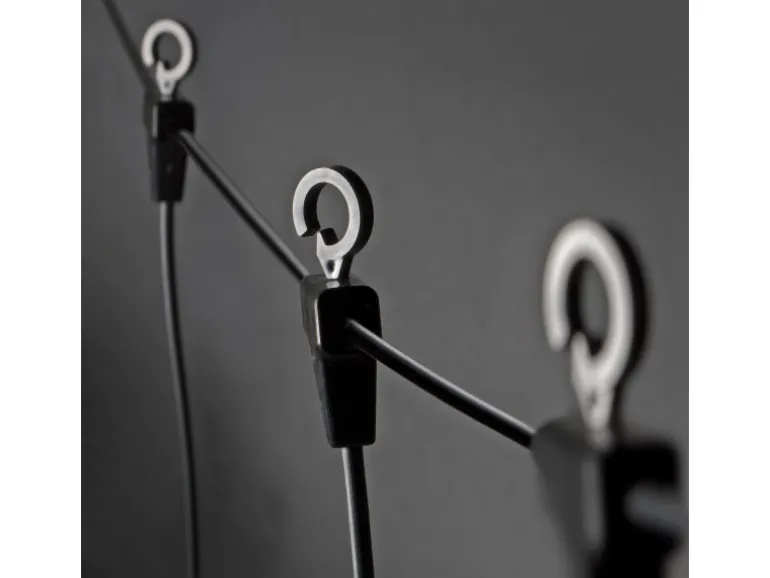 Konstsmide LED-Lichtervorhang für außen 10 klare Leuchtmittel