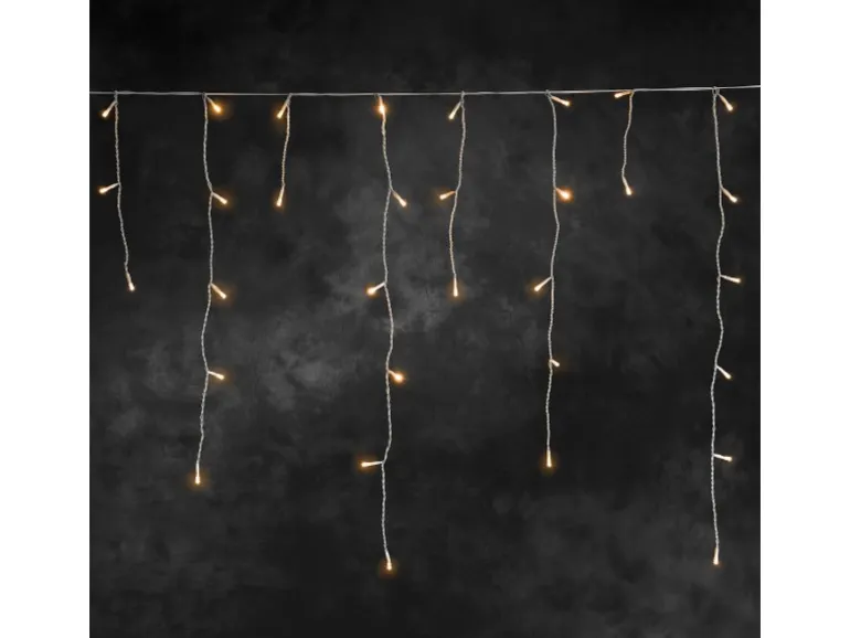 Konstsmide LED-Lichtervorhang Solar Eisregen