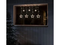 Konstsmide LED-Lichtervorhang Solar Sterne