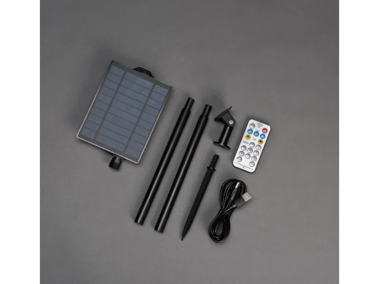 Konstsmide LED-Lichtervorhang Solar Sterne