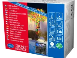 Konstsmide LED-Micro-Lichterkette 40 LED Bunt