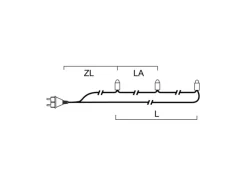 Konstsmide LED-Mini-Licherkette 35 LED Bunt
