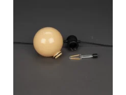 Konstsmide LED-Party-Lichterkette Globe mit Dimmer 24 V Pastell 14,5 m