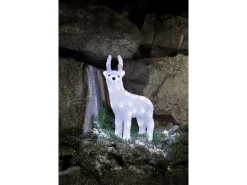 Konstsmide LED-Rentier Acryl 38 cm Kaltweiß