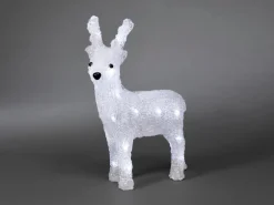 Konstsmide LED-Rentier Batteriebetrieben 32 cm Kaltweiß