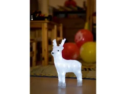 Konstsmide LED-Rentier Batteriebetrieben 32 cm Kaltweiß