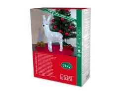 Konstsmide LED-Rentier Batteriebetrieben 32 cm Kaltweiß