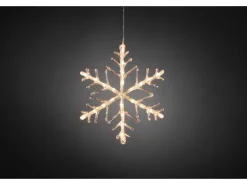 Konstsmide LED-Schneeflocke Acryl 24 warmweiße LEDs außen