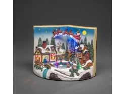 Konstsmide LED-Szenerie Buch mit Kindern 8 bunte LEDs