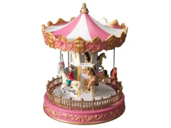 Konstsmide LED-Szenerie ''Karussell mit Pferden" mit 14 Bunten Dioden mit Musik
