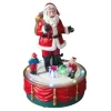 Konstsmide LED-Szenerie "Weihnachtsmann mit Wichteln" mit 10 Bunten Dioden