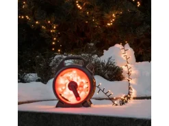 Konstsmide Lichterkette Compactlights mit Aufrollsystem 800 LEDs Bernsteinfarben