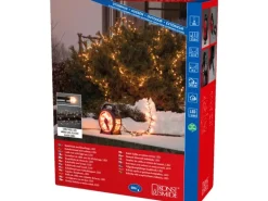 Konstsmide Lichterkette Compactlights mit Aufrollsystem 600 LEDs Bernsteinfarben