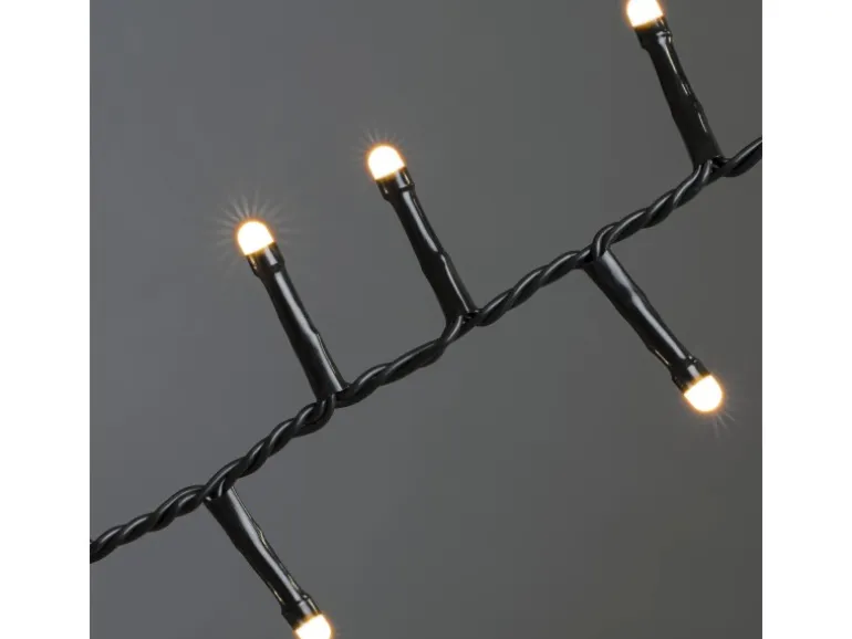 Konstsmide Micro LED Compactlights 2000 gefrostete Bernsteinfarbene Dioden Außen