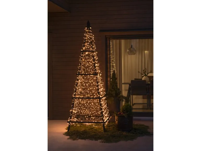 Konstsmide Micro LED Compactlights 2000 gefrostete Bernsteinfarbene Dioden Außen