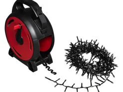 Konstsmide Micro LED Compactlights m. Kabelaufr. 1200 bernsteinleucht. Dioden