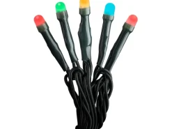 Konstsmide Micro LED Lichterkette gefrostet 100 Dioden Bunt