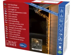Konstsmide Micro LED Lichterkette 600 Bernsteinfarben