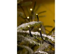 Konstsmide Micro LED Lichterkette 40 Warm-Weiße Dioden 24V Außen Trafo