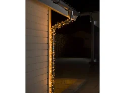 Konstsmide Micro LED Lichterkette 40 bernsteinfarbene LEDs innen und außen