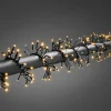 Konstsmide Micro LED Lichterkette Cluster 768 bernsteinf LEDs innen und außen