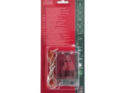 Konstsmide Micro LED Lichterkette 20 warmweiße LEDs kupferfarbener Draht innen