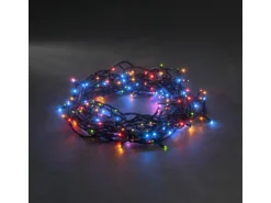 Konstsmide Micro LED Lichterkette 180 bunte LEDs Multifunktion innen und außen