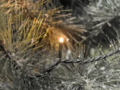 Konstsmide Micro LED Lichterkette 120 bernsteinf. LEDs Multifkt. innen und außen