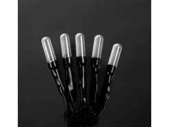 Konstsmide Micro LED-Lichterkette Slim Frosted 50 Bernsteinfarbenen Dioden 30 V