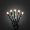 Konstsmide Micro LED-Lichterkette gefrostet 50 bersteinfarbene LEDs innen
