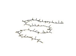 Konstsmide Micro-LED Compactlight 600 Dioden Gefrostet für Außen Bernstein