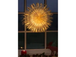 Konstsmide Papierstern Weiß 230 V