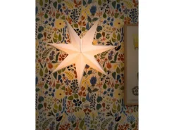 Konstsmide Papierstern Weiß 7 Zacken 60 cm
