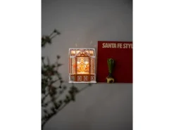 Konstsmide Wasserlaterne Lebkuchenhaus Batteriebetrieb Mehrfarbig