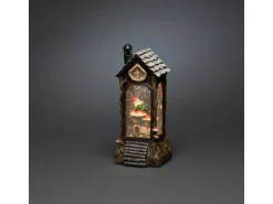 Konstsmide Wasserlaterne Liegender Elf auf Pilzen Warmweiß für Innen