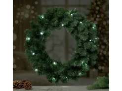 Kranz Tramso Ø 45 cm 16 LED Warm-/ Kaltweiß Indoor & Outdoor